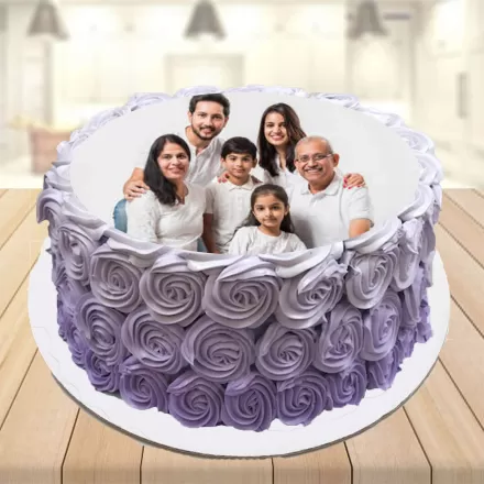 Photo Cake For My Family