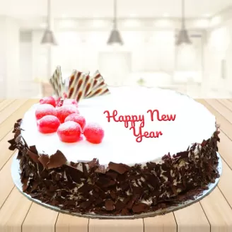 New Year Special Chocolate Cake