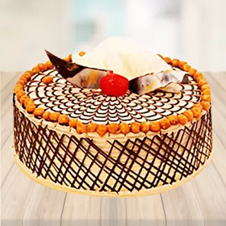 Tempting Butter Scotch Cake