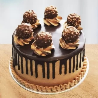 Beautiful Ferrero Rocher Cake