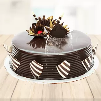Decorative Choco Truffle Cake