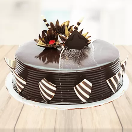 Decorative Choco Truffle Cake