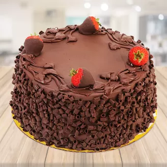Chocolate Strawberry Cake