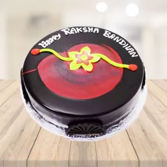 Delicious Rakhi Cake