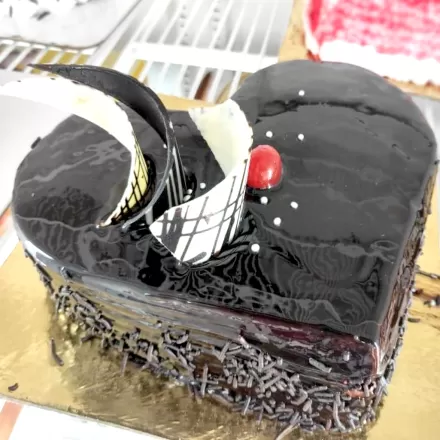 Heart Shape Chocolate Cake For Special One