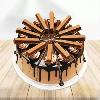 Chocolate KitKat Cake