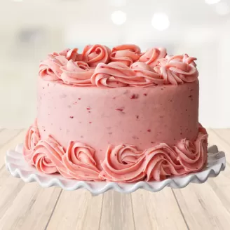 Premium Strawberry Cake