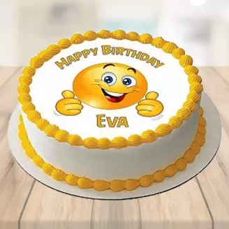 Pineapple Photo cake