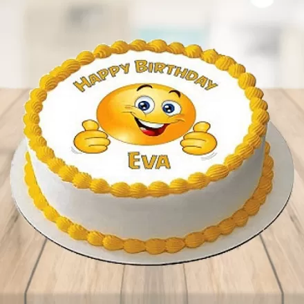 Pineapple Photo cake