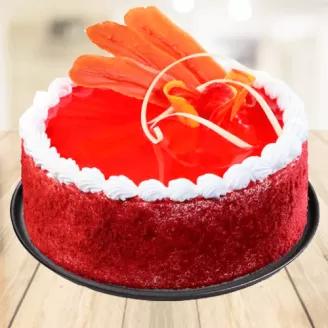 Simple Red Velvet Cake