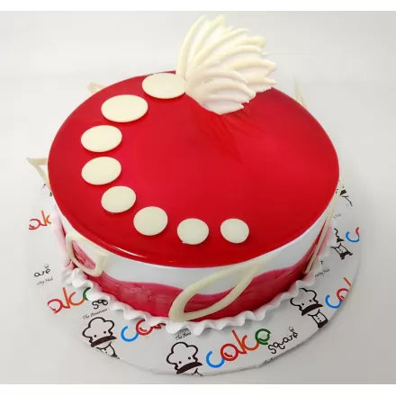 Premium Strawberry Fondant Cake