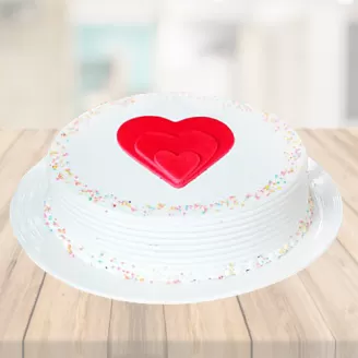 Eggless Vanilla Cake