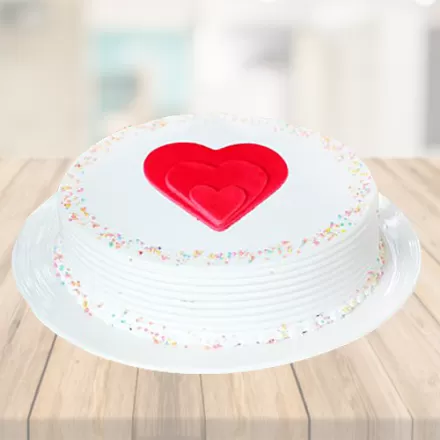 Eggless Vanilla Cake