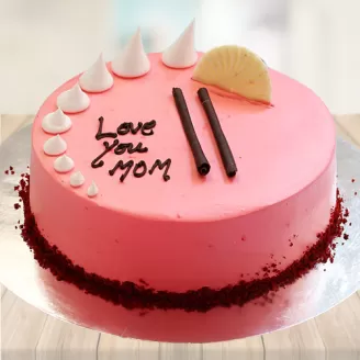 Love You Mom cake