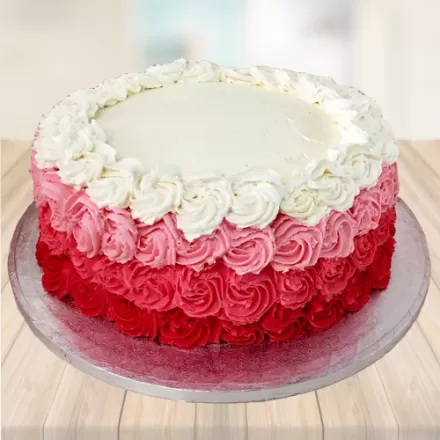 Decorative Premium Rose Cake
