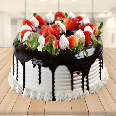 Strawberry Chocolate Cake