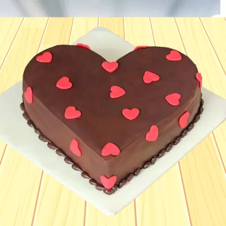 Chocolate Heart Cake