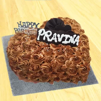 Premium Chocolate Rose Cake