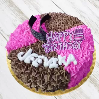 Chocolate Strawberry Birthday Cake