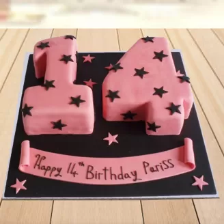 14th Birthday Special Cake For Girl