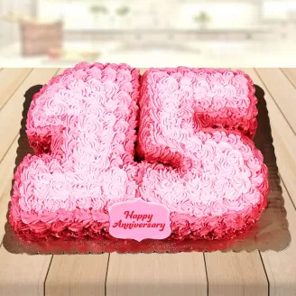 15th Anniversary Special Cake