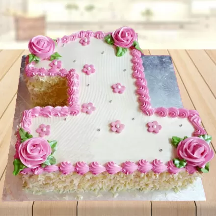 Dear Daughter Sweet Sixteen Happy Birthday Lovely Colorful Cake With Name