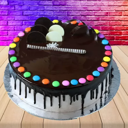 Choco Vanilla Gem Cake