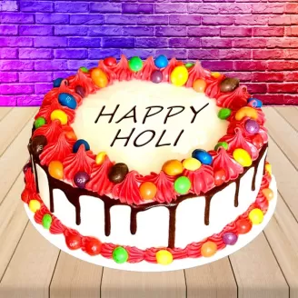 Holi Festival Cake
