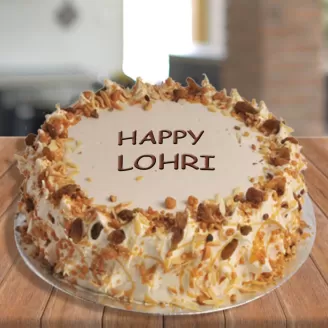 Lohri Special Butterscotch Cake