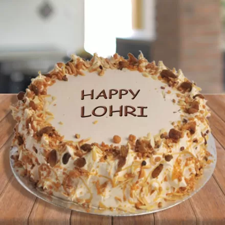 Lohri Special Butterscotch Cake