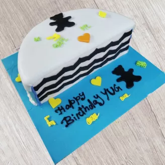 Half Birthday Cake