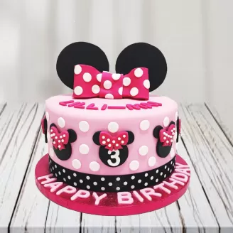 Mickey Mouse Fondant cake