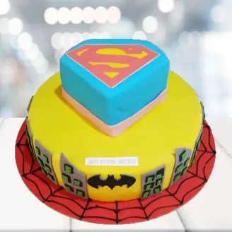 Birthday Superman Cake For Kids