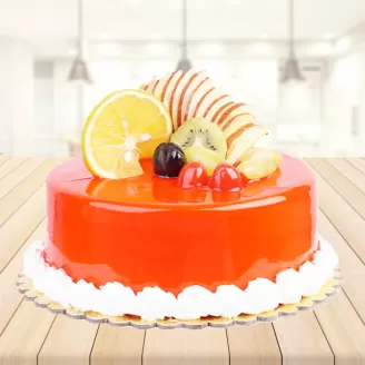 Orange Fruit Cake