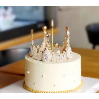 Princess Crown Red Velvet Cake