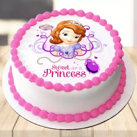 Strawberry Photo Cake