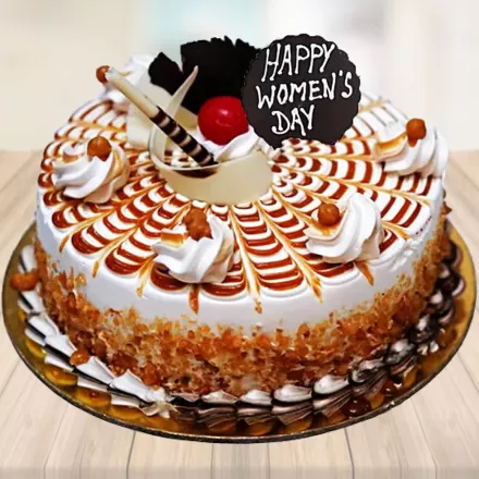 Women's Day Special Butterscotch Cake