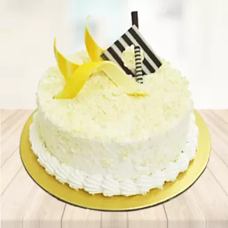 White Forest Creamy Cake