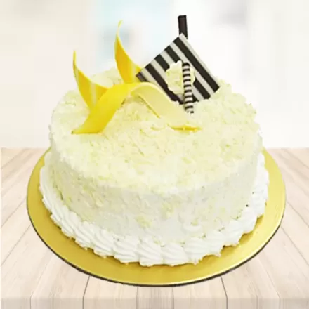 White Forest Creamy Cake