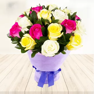 18 Mix Roses Bouquet