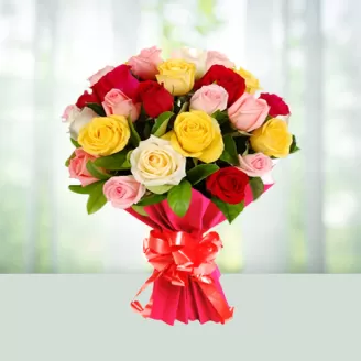 35 Mix Roses Bouquet