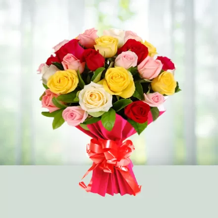 35 Mix Roses Bouquet