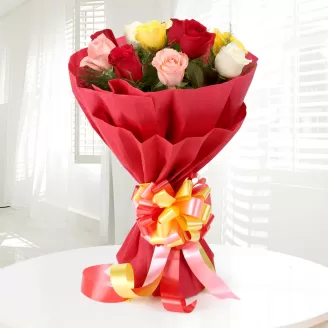 7 Mix Roses Bouquet