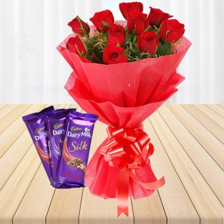 Gift Flowers With Chocolates Online Flowers With Chocolates