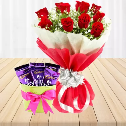 Roses And Chocolates For My Lover