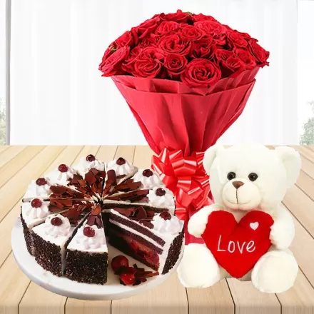 Decorative Cake With Combo