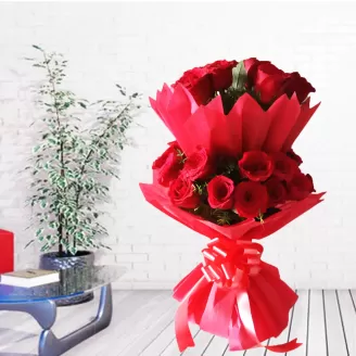 Beautiful Two Layer Roses Bouquet