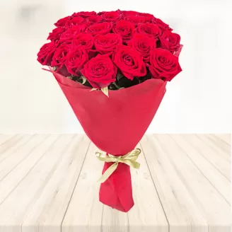 25 Red Roses Bouquet