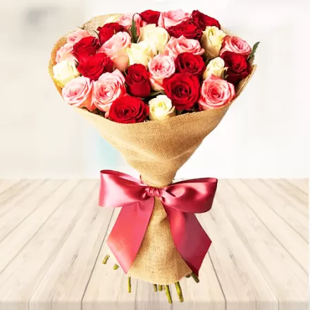 30 Mix Roses Bouquet