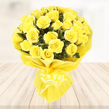 50 Yellow Roses Bouquet